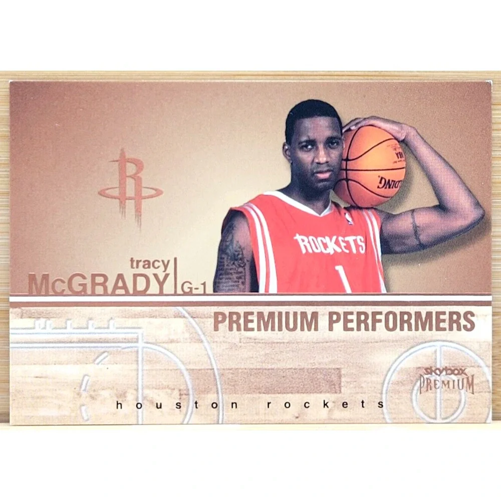 2004-05 SKYBOX PREMIUM TRACY MCGRADY PREMIUM PERFORMERS
